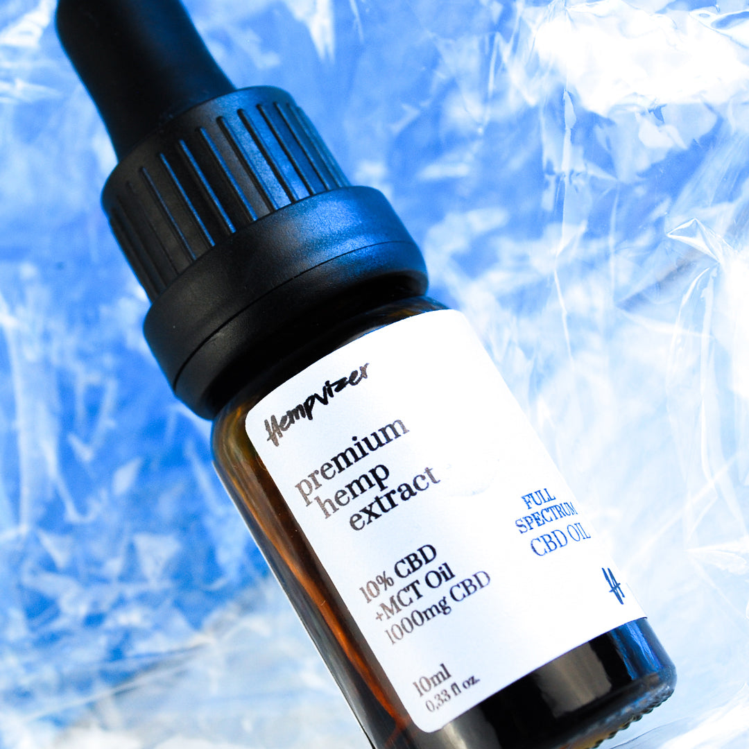 10% CBD MCT Oil Full Spectrum – Hempvizer | Premium Hemp Extract