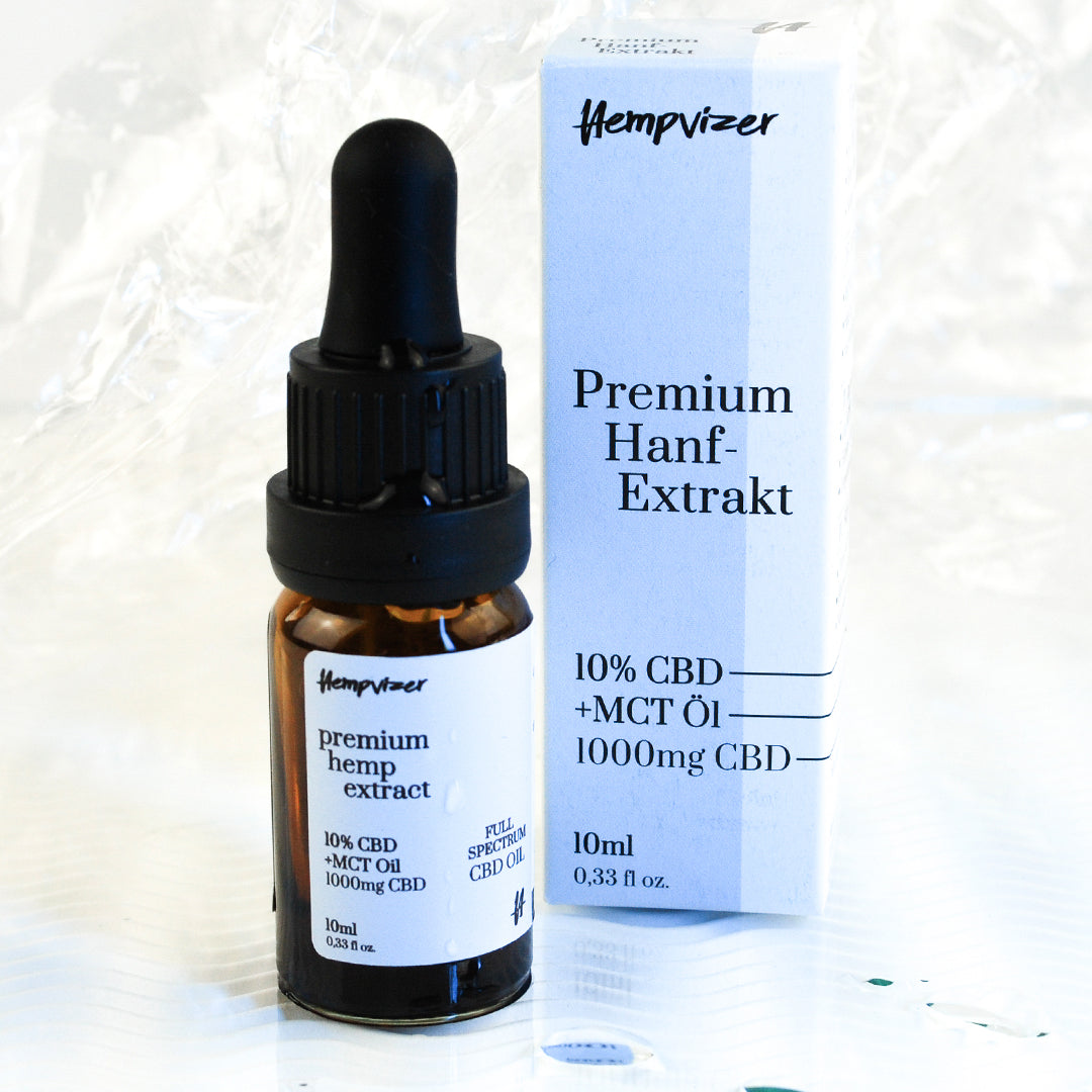 10% CBD MCT Oil Full Spectrum – Hempvizer | Premium Hemp Extract
