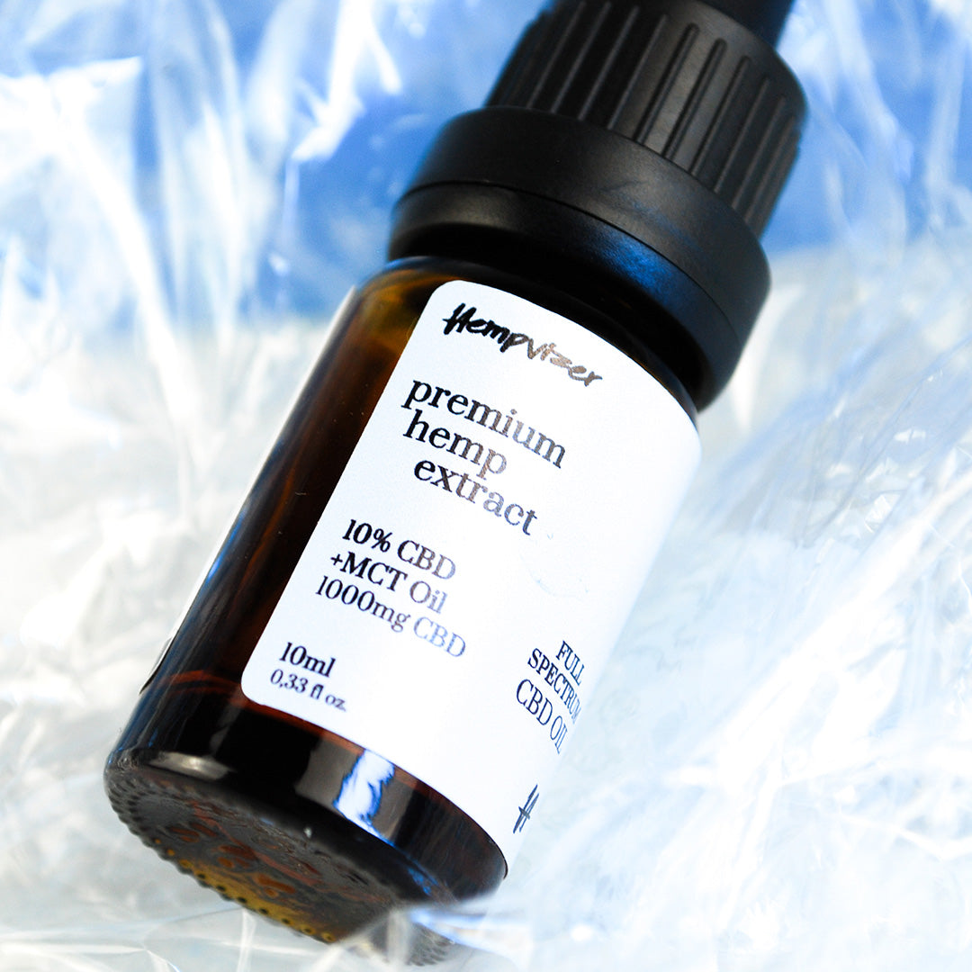 10% CBD MCT Oil Full Spectrum – Hempvizer | Premium Hemp Extract